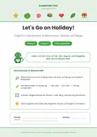 Vorschau - Arbeitsblätter - Englisch Klasse 3/4: Englischstark – Auf ins Abenteuer! · 5 Hefte im Paket - Seite 1