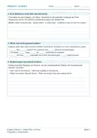 Vorschau - Arbeitsblätter - Arbeitsblatt Englisch Klasse 8 – Simple Past und Past Progressive unterscheiden - Seite 1