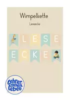 Vorschau - Poster - Wimpelkette Leseecke - Deckblatt