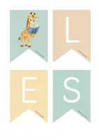 Vorschau - Poster - Wimpelkette Leseecke - Seite 1
