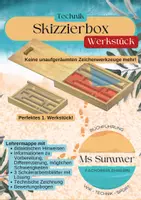 Vorschau - Unterrichtsreihen - Technik - Werkstück Skizzierbox ab 7. Jahrgangsstufe - Deckblatt