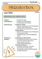 Vorschau - Unterrichtsreihen - Technik - Werkstück Skizzierbox ab 7. Jahrgangsstufe - Seite 3