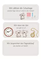 Vorschau - Poster - Moderationsfächer Morgenkreis | 9 Karten für die Volksschule - Seite 3