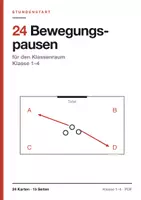 Vorschau - Spiele - 24 Bewegungspausen für den Klassenraum - Deckblatt