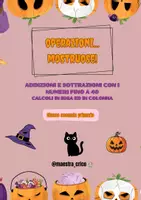 anteprima - Materiale di supporto/inclusione - OPERAZIONI ... MOSTRUOSE! - Pagina di copertina