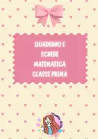 anteprima - Esercizi - KIT COMPLETO matematica classe prima_quaderno + 230 schede - Pagina di copertina