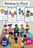 Vorschau - Spiele - Kleidung im Plural | Lesespiel | DaF DaZ | A1 - Deckblatt
