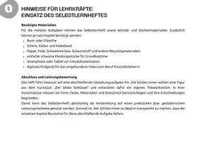Vorschau - Unterrichtsreihen - Selbstlernheft: Kostüm, Darstellen und Gestalten - Seite 2