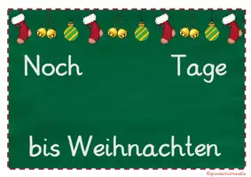Vorschau - Poster - WEIHNACHTSCOUNTDOWN: Ergänzend zum Klassenadventskalender - Seite 2