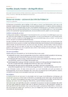 Vorschau - Unterrichtsreihen - Konflikt, Gewalt und die Bedingungen des Friedens - Ethik in der Sek I - Seite 2