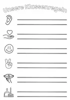 Vorschau - Arbeitsblätter - Unsere Klassenregeln - Handout Sachunterricht - Seite 2