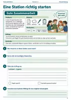 Vorschau - Arbeitsblätter - Lerntheke und Wochenstation einführen Arbeitsheft Klasse 5 bis 6 Schulstart selbstständig arbeiten - Seite 3