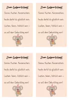 Vorschau - Anderer Materialtyp - Geburtstagsgrüße Koala/Koalaklasse - Seite 2