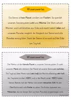 Vorschau - Stationenlernen - INFOKARTEN: Unser Sonnensystem - Die Planeten - Seite 3