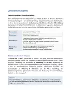 Vorschau - Stundenentwürfe - Politik: Gewaltenteilung Klasse 8-10 - Seite 1