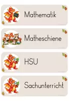 Vorschau - Poster - Drache: Tagestransparenz (88 Karten für Stundenplan & Schulalltag) - Seite 2