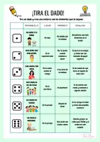 Vista previa - Juegos / Gamificación - ¡TIRA EL DADO! - Portada