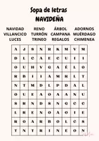 Vista previa - Hojas de trabajo - CUADERNO DE NAVIDAD - página 1