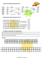 Vorschau - Arbeitsblätter - Das ALPHABET Übungen zum Erlenen der Buchstabenreihenfolge - Seite 2