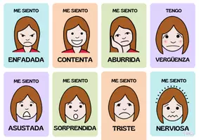 Vista previa - Tarjetas / Manipulativos - TARJETAS DE LAS EMOCIONES CON PICTOGRAMAS - página 3