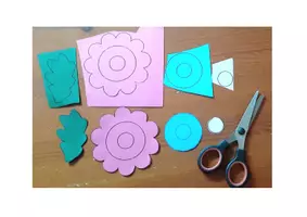 Vorschau - Stundenentwürfe - Schneiden - Schneideübung Papierblume für Muttertag - Seite 3