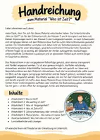 Vorschau - Stundenentwürfe - Zeit im Ethikunterricht – Reihe mit LZK - Seite 1