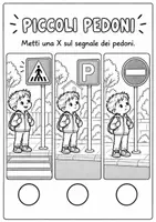 anteprima - Esercizi - Piccoli Pedoni – Educazione stradale | Scuola Infanzia - Pagina 3