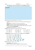Vorschau - Arbeitsblätter - Materialpaket: Terme und (Gleichungen) - Deckblatt