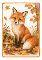 Vorschau - Poster - Fuchs im Herbst – Klanggeschichte & Sachwissen | Grundschule 1.–3. Klasse - Seite 1