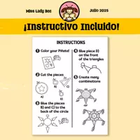 Vista previa - Manualidades / Dibujos para colorear - ¡Construye tu propia piñata! | Actividad Creativa - página 2
