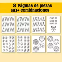 Vista previa - Manualidades / Dibujos para colorear - ¡Construye tu propia piñata! | Actividad Creativa - página 1