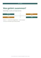 Vorschau - Arbeitsblätter - Was gehört zusammen? | 4 Lesegeschichten – Reihenfolge, Ursache & Folge Klasse 2/3 - Seite 1
