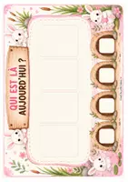Aperçu - Affichage - kit rituel lapin (présence, météo, humeur ...) - Page 3