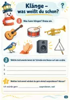 Vorschau - Unterrichtsreihen - Instrumente & Klänge | Musik-Werkstatt | Musik Klasse 3–4 - Seite 3