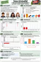 Vorschau - Arbeitsblätter - Daten-Kriminalfall- Wer hat die Geldkassette DIFFERENZIERT - Seite 1