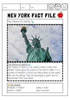 Vorschau - Arbeitsblätter - NEW YORK FACT FILES - Deckblatt