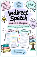 Vorschau - Arbeitsblätter - Indirect Speech – Merkblatt & Übungsblatt | Reported Speech - Deckblatt
