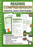 Vorschau - Arbeitsblätter - Ireland by Janice Clark Rudolph READING COMPREHENSION - Seite 1