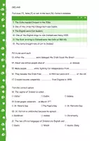 Vorschau - Arbeitsblätter - Ireland by Janice Clark Rudolph READING COMPREHENSION - Seite 3