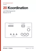 Vorschau - Spiele - 20 Übungen Koordination und Gleichgewicht - Deckblatt