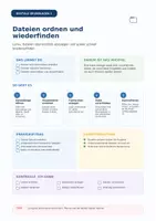 Vorschau - Arbeitsblätter - Digitale Grundlagen Arbeitsblätter - Deckblatt