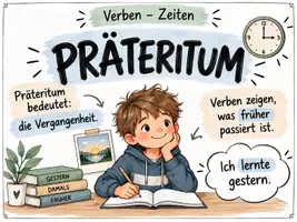 Vorschau - Arbeitsblätter - Zeitformen des Verbs Präsens und Präteritum - Seite 3