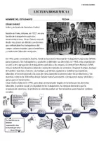 Vista previa - Hojas de trabajo - Impacto Hispano: Biografías, Comprensión Lectora y Pensamiento Crítico | Secundaria - página 2