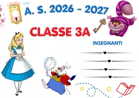 anteprima - Clipart / Immagini originali - ACCOGLIENZA CLASSI ALICE NEL PAESE DELLE MERAVIGLEI - Pagina 1