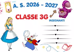 anteprima - Clipart / Immagini originali - ACCOGLIENZA CLASSI ALICE NEL PAESE DELLE MERAVIGLEI - Pagina di copertina