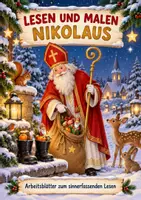 Vorschau - Arbeitsblätter - Nikolausgeschichten zum Lesen und Malen - Deckblatt