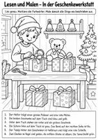 Vorschau - Arbeitsblätter - Nikolausgeschichten zum Lesen und Malen - Seite 3