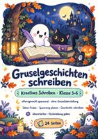 Vorschau - Stundenentwürfe - Gruselgeschichten schreiben – Halloween-Schreibwerkstatt mit Differenzierung | Deutsch Klasse 3–6 - Deckblatt