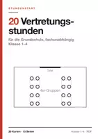 Vorschau - Spiele - 20 Vertretungsstunden für die Grundschule - Deckblatt
