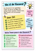 Vorschau - Arbeitsblätter - Klassenrat - Klassenorganisation - Rollenkarten - Classroom Management - Seite 2
